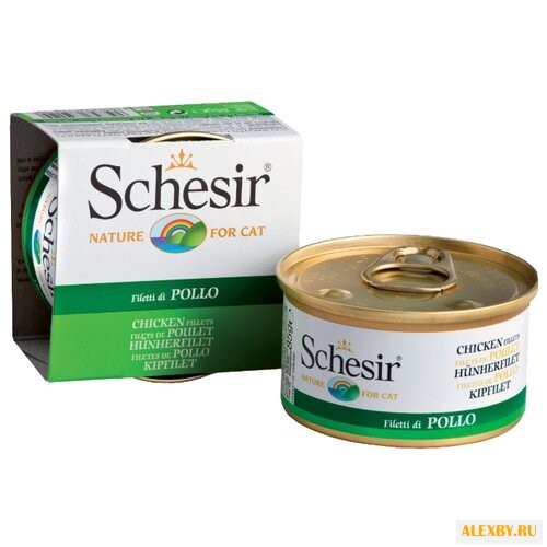 Корм для кошек Schesir Кусочки