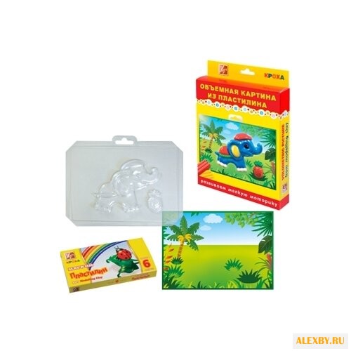 Пластилин Луч Слоник 24С1488-08