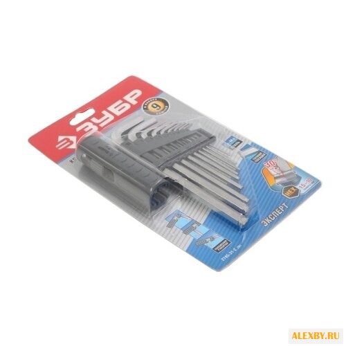 Набор имбусовых ключей ЗУБР