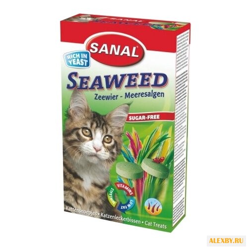 Витамины Sanal Seaweed для кошек
