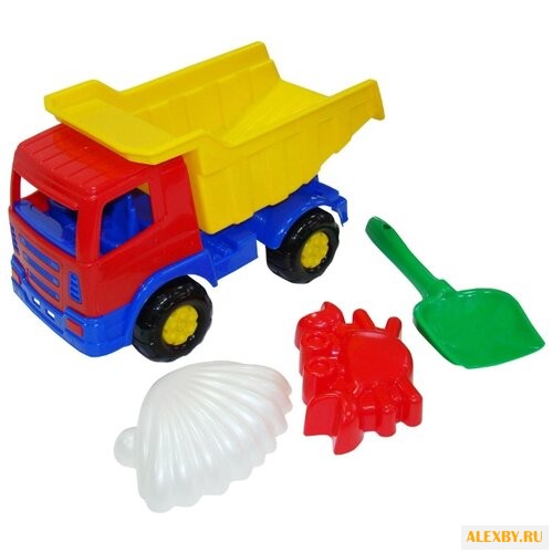 Грузовик Полесье с формочками