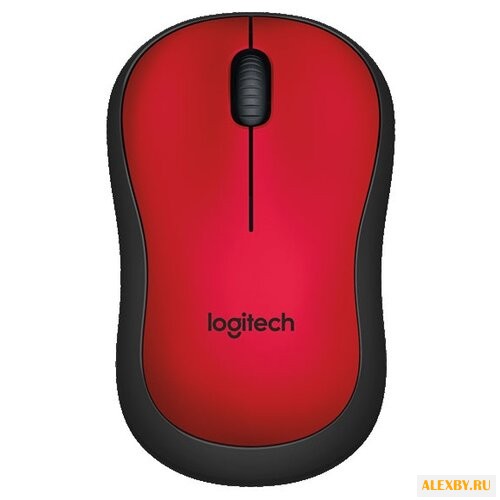 Мышь Logitech M220 SILENT Red USB