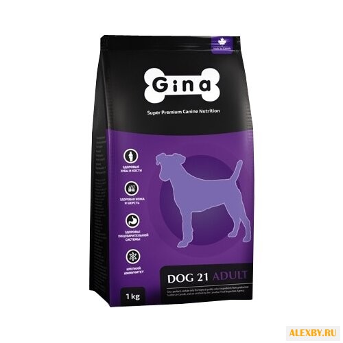 Корм для собак Gina Dog 21