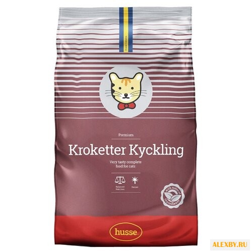 Корм для кошек Husse Kroketter