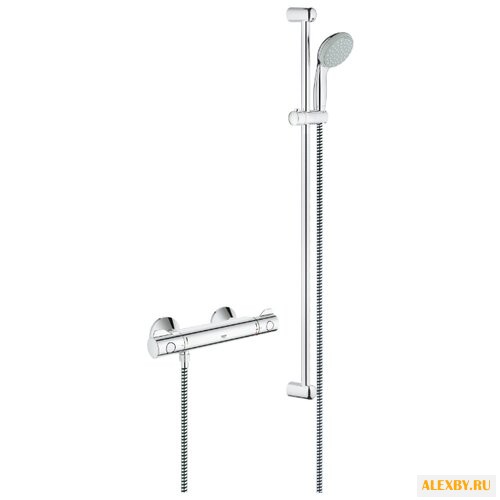 Термостатический двухрычажный