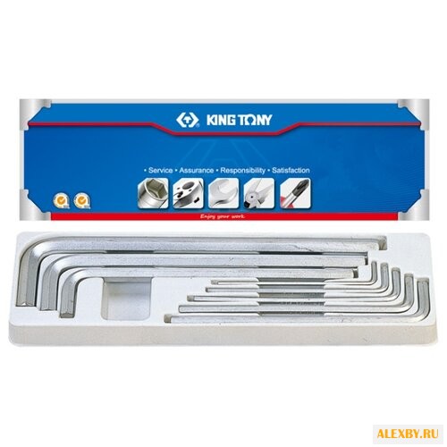 Набор имбусовых ключей KING