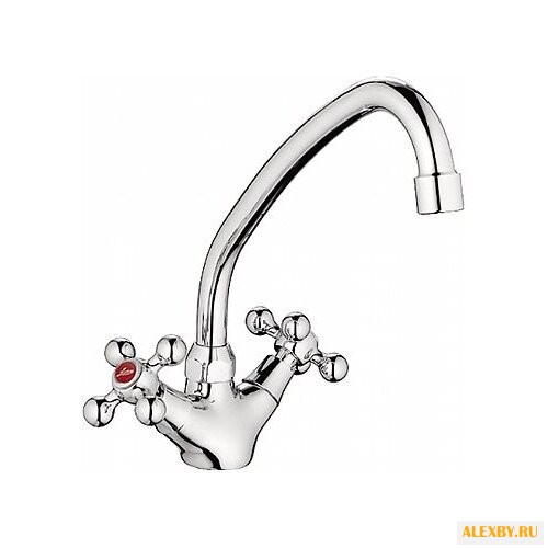 Двухрычажный смеситель для