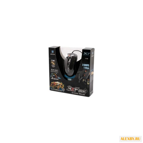 Мышь A4Tech X-705F Black PS 2