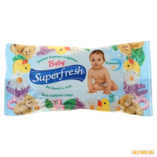 Влажные салфетки Superfresh