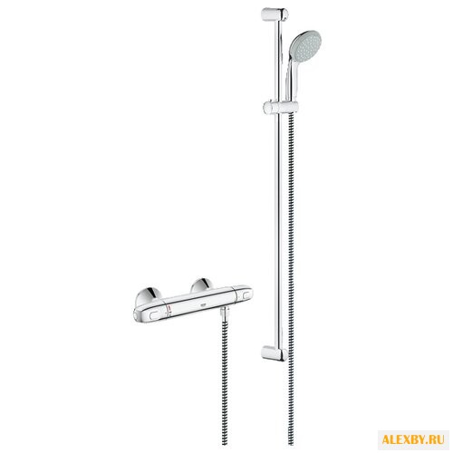 Термостатический двухрычажный