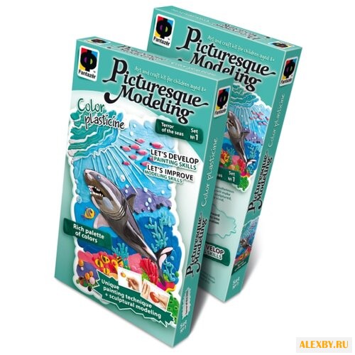 Пластилин Фантазёр Гроза морей