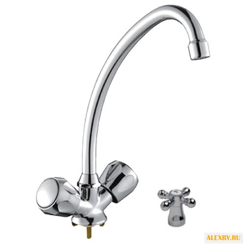 Двухрычажный смеситель для