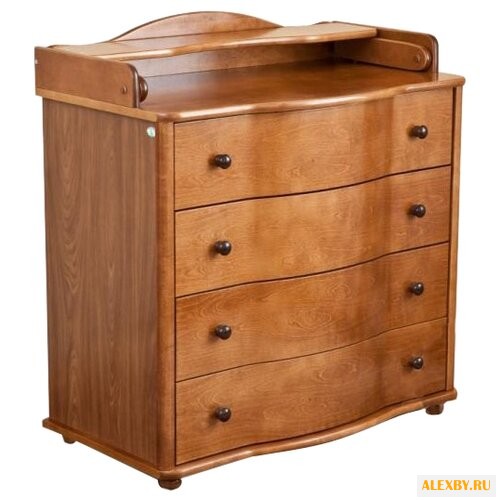 Пеленальный комод Красная