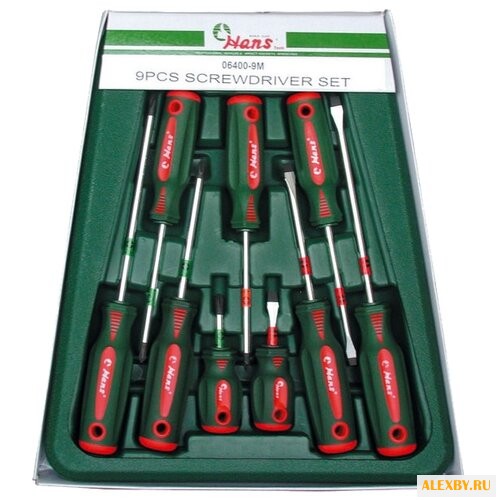 Набор отверток Hans 06400-9M