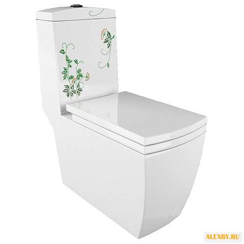 Унитаз Arcus 050 белый мозаика SY