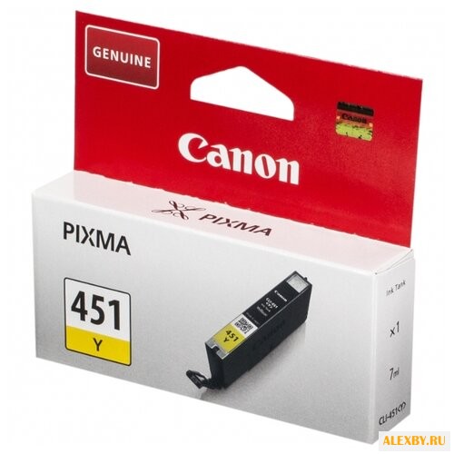 Картридж Canon CLI-451Y 6526B001