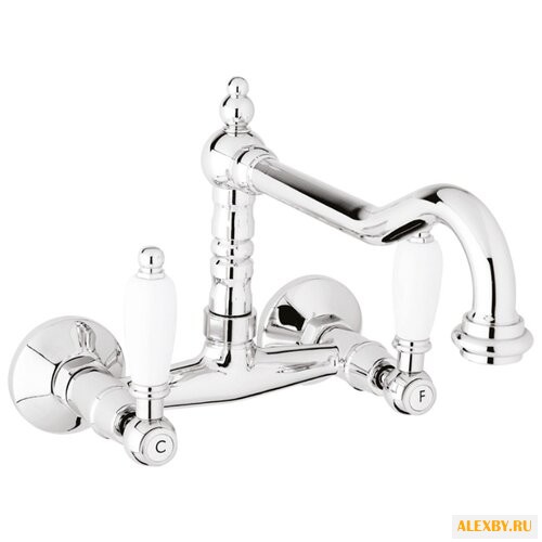 Двухрычажный смеситель для