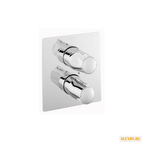 Термостатический двухрычажный