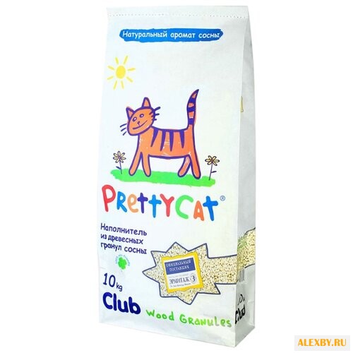 Наполнитель PrettyCat Wood