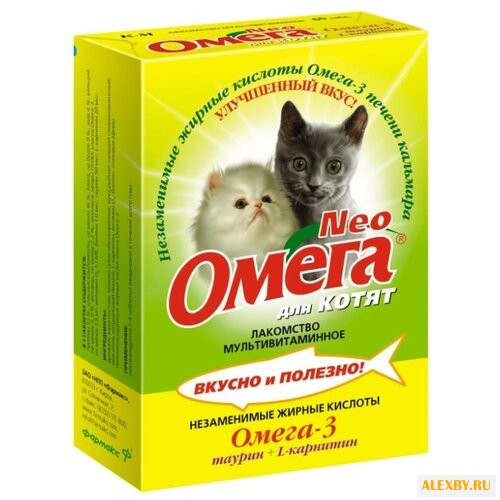 Витамины Омега Neo для котят с