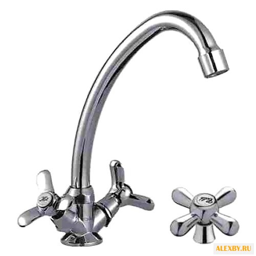 Двухрычажный смеситель для