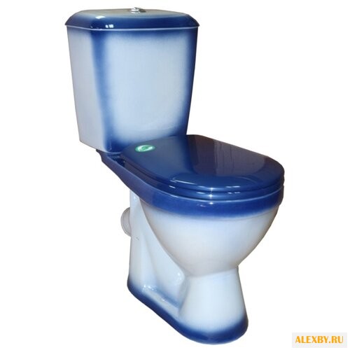 Унитаз ROSA Лира синий