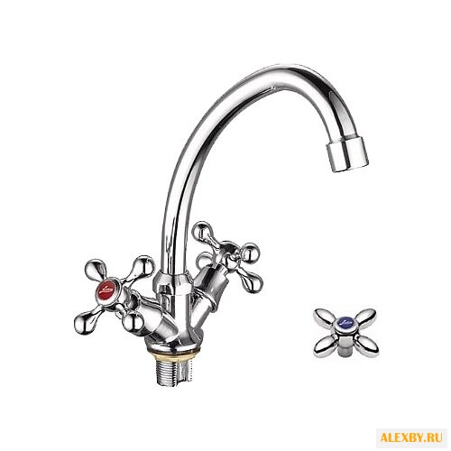 Двухрычажный смеситель для