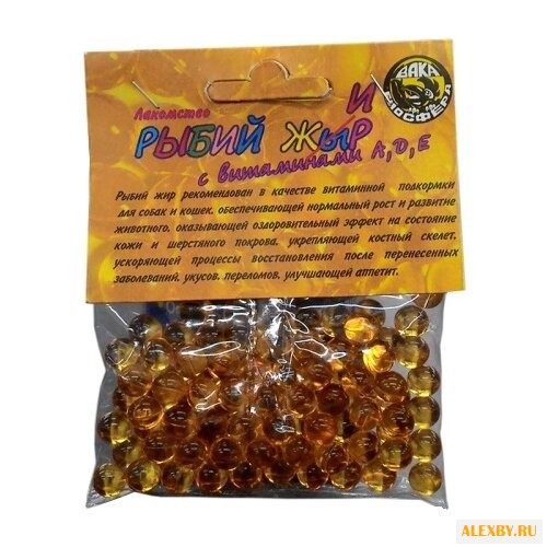 Добавка в корм Вака Рыбий жир с