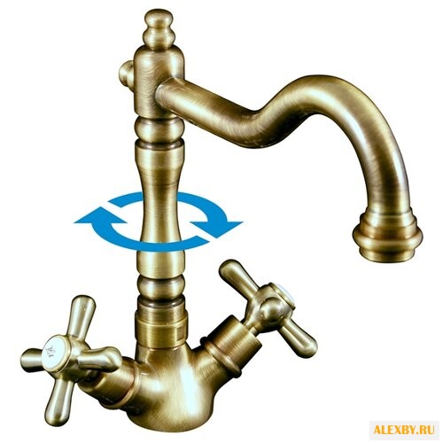 Двухрычажный смеситель для