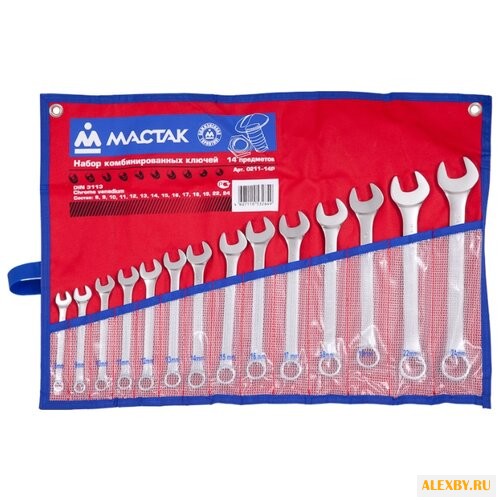 Набор гаечных ключей МАСТАК