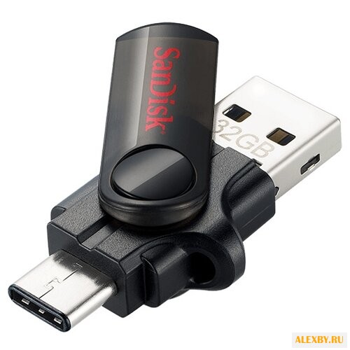 Флешка SanDisk Dual USB Drive
