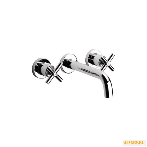 Двухрычажный смеситель для