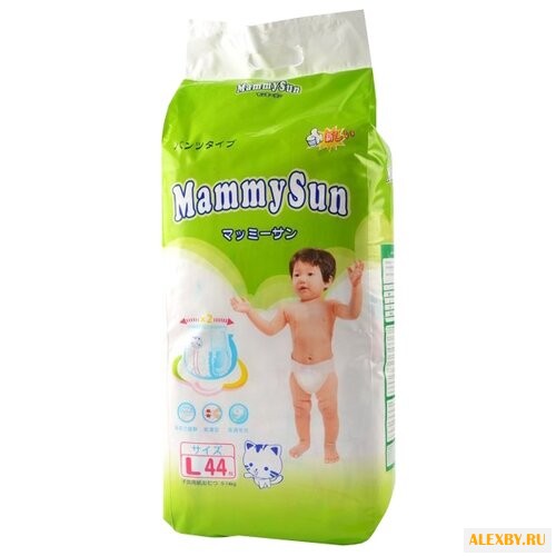 MammySun трусики L 9-14 кг 44 шт.