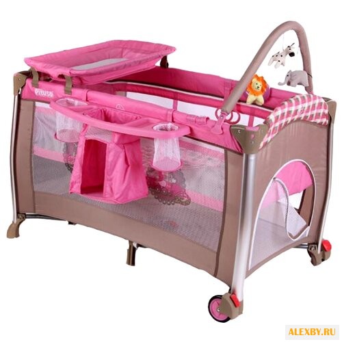 Манеж-кровать Pituso Flora