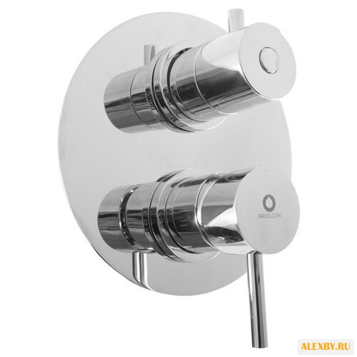 Термостатический двухрычажный