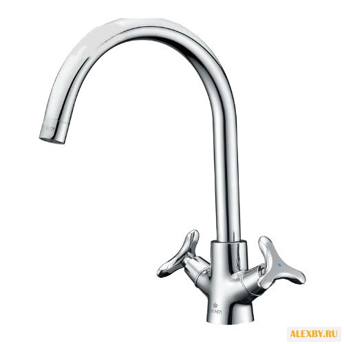 Двухрычажный смеситель для