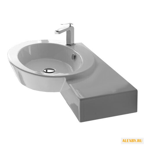 Раковина 87.5 см SCARABEO WISH