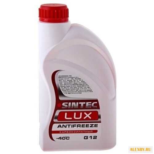 Антифриз SINTEC LUX G12