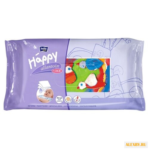 Влажные салфетки Bella Baby