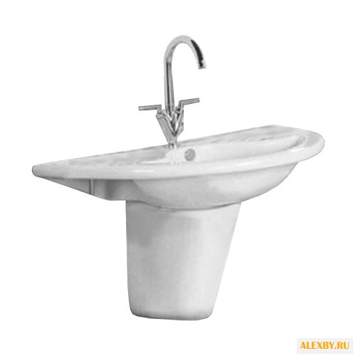 Раковина с пьедесталом 92 см