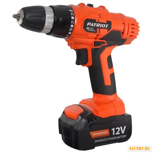Дрель-шуруповерт PATRIOT BR 120