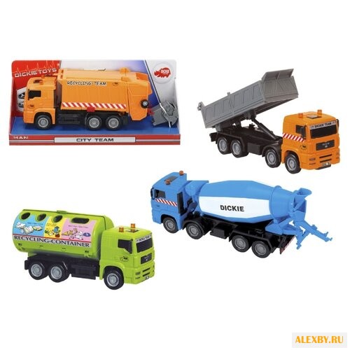 Мусоровоз Dickie Toys MAN в