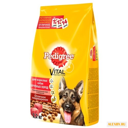 Корм для собак Pedigree Для
