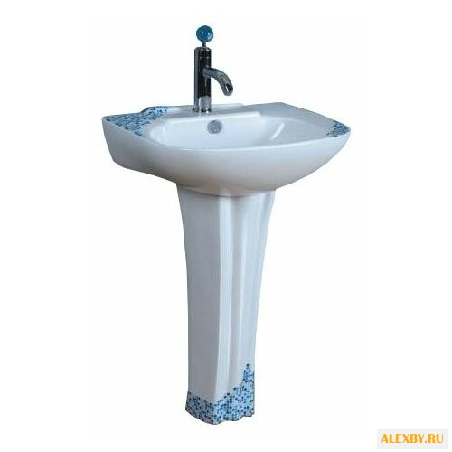 Раковина с пьедесталом 56 см