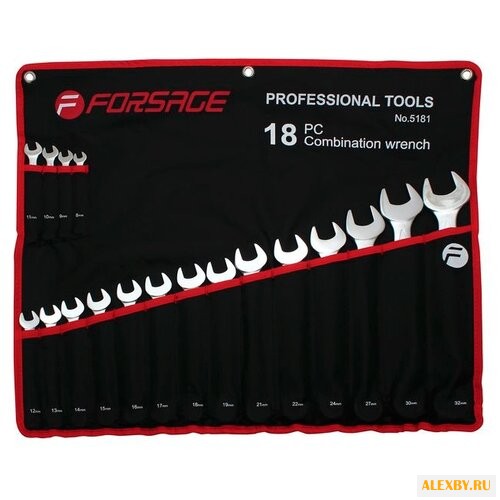 Набор гаечных ключей Forsage 5181