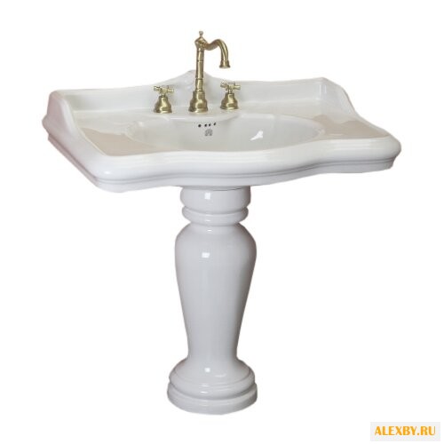 Раковина с пьедесталом 91 см