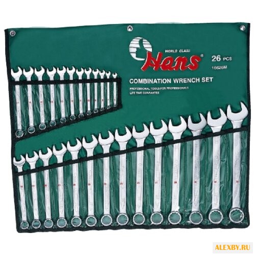 Набор гаечных ключей Hans 16626M