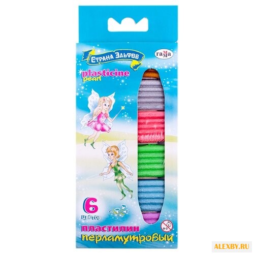 Пластилин Гамма Страна эльфов 6