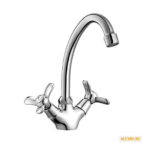 Двухрычажный смеситель для