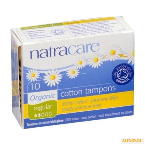 Natracare тампоны Regular без